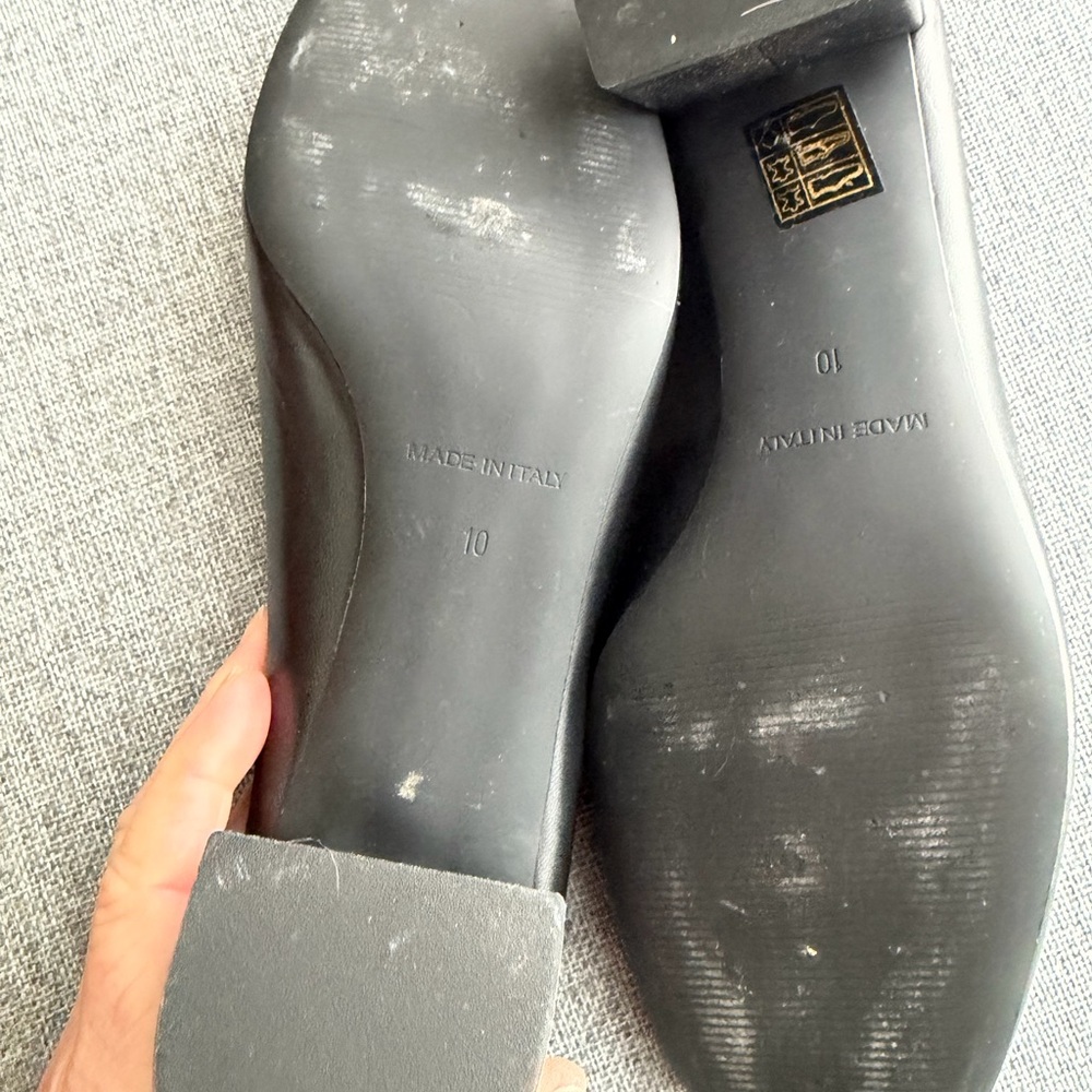 Everlane Day Block Heel Black Women's Shoes Size 10/9 - Picture 8 of 9